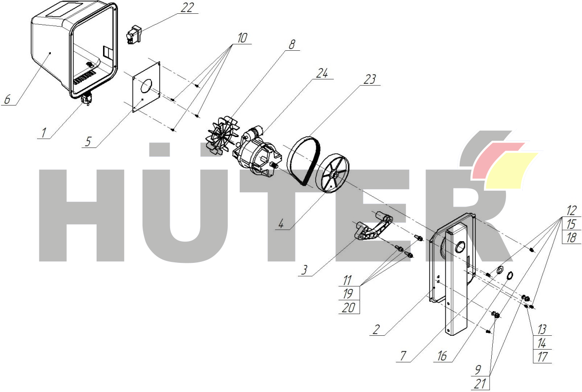Электродвигатель TTR 74/1/8